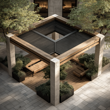 Load image into Gallery viewer, Timber Arc Pergola